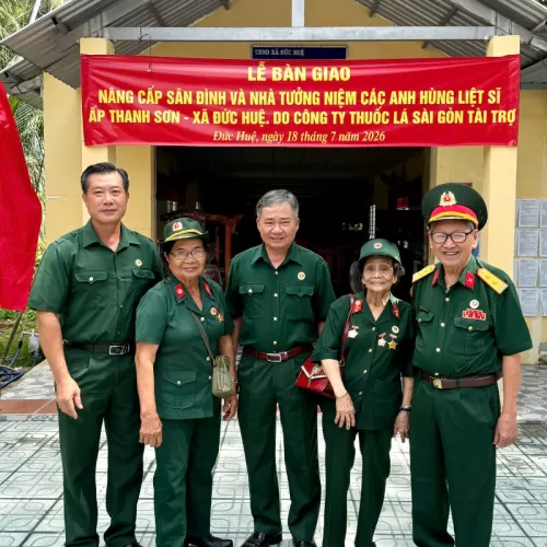 Các hoạt động ý nghĩa kỷ niệm 79 năm Ngày Thương binh Liệt sĩ của Công ty Thuốc lá Sài Gòn